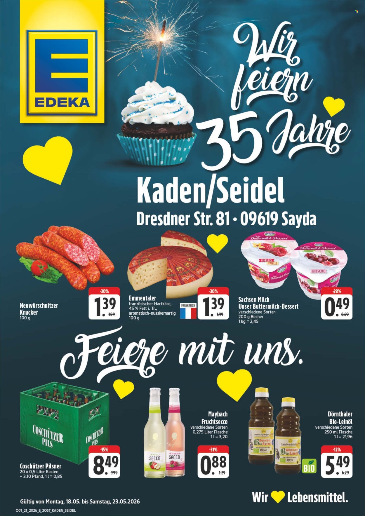 Edeka Prospekte  - 18.05.2026 - 23.05.2026. Seite 2
