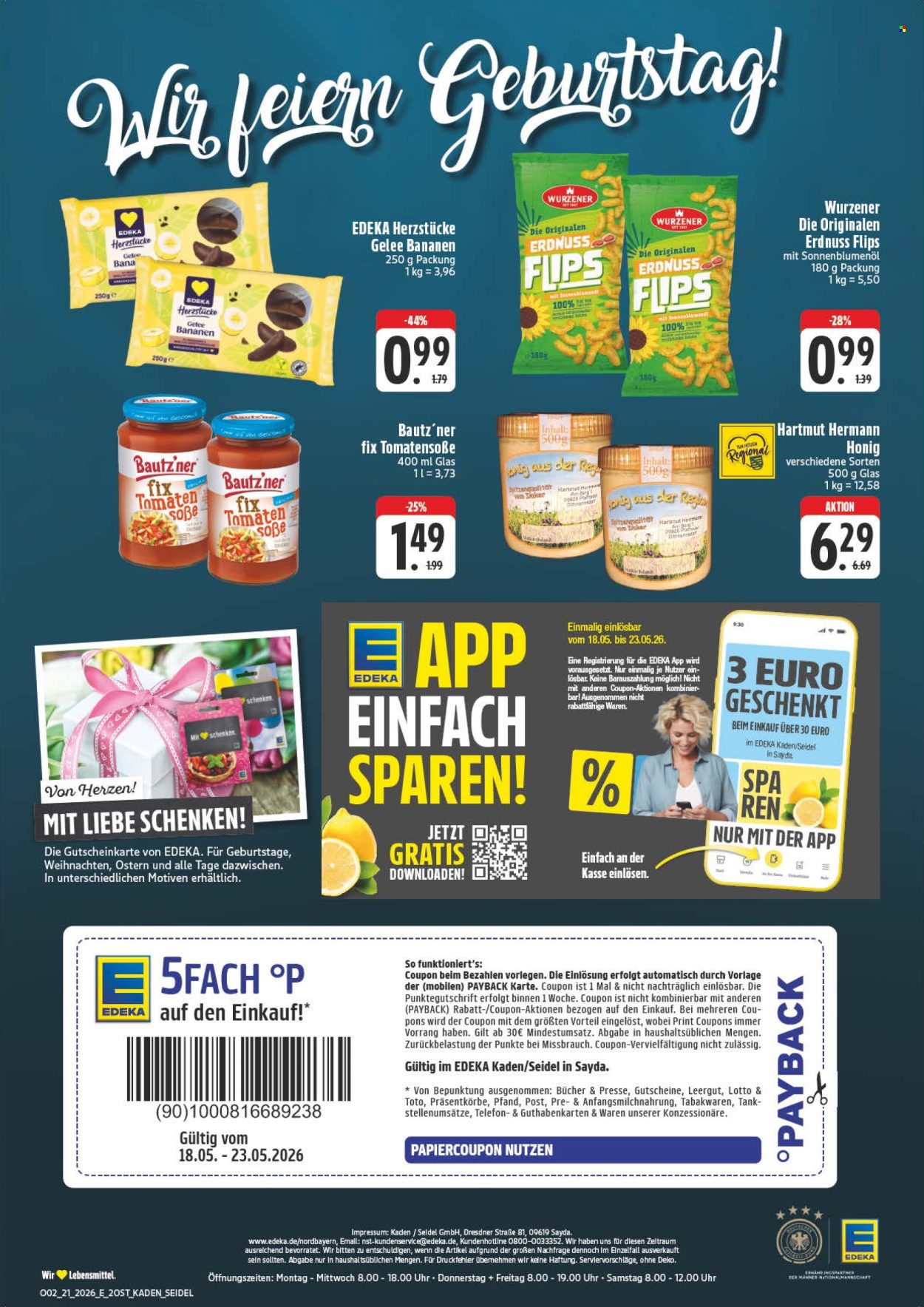 Edeka Prospekte  - 18.05.2026 - 23.05.2026. Seite 3