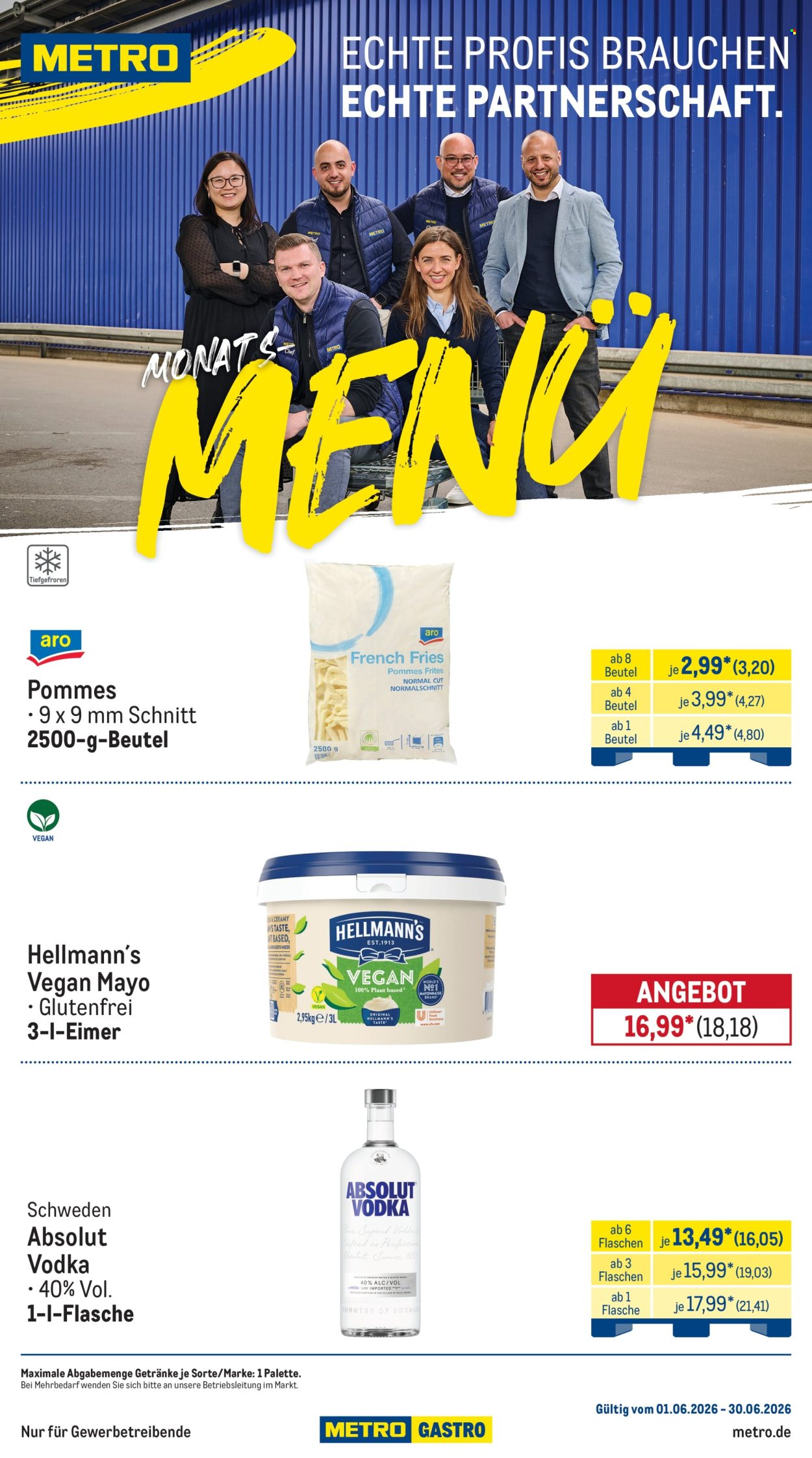 Metro Prospekte  - 1.06.2026 - 30.06.2026. Seite 1