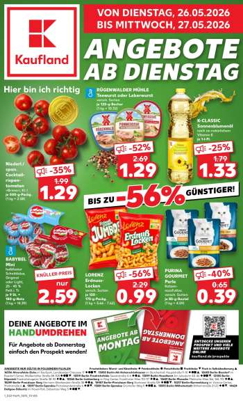 Prospekte Kaufland - 26.05.2026 - 27.05.2026.