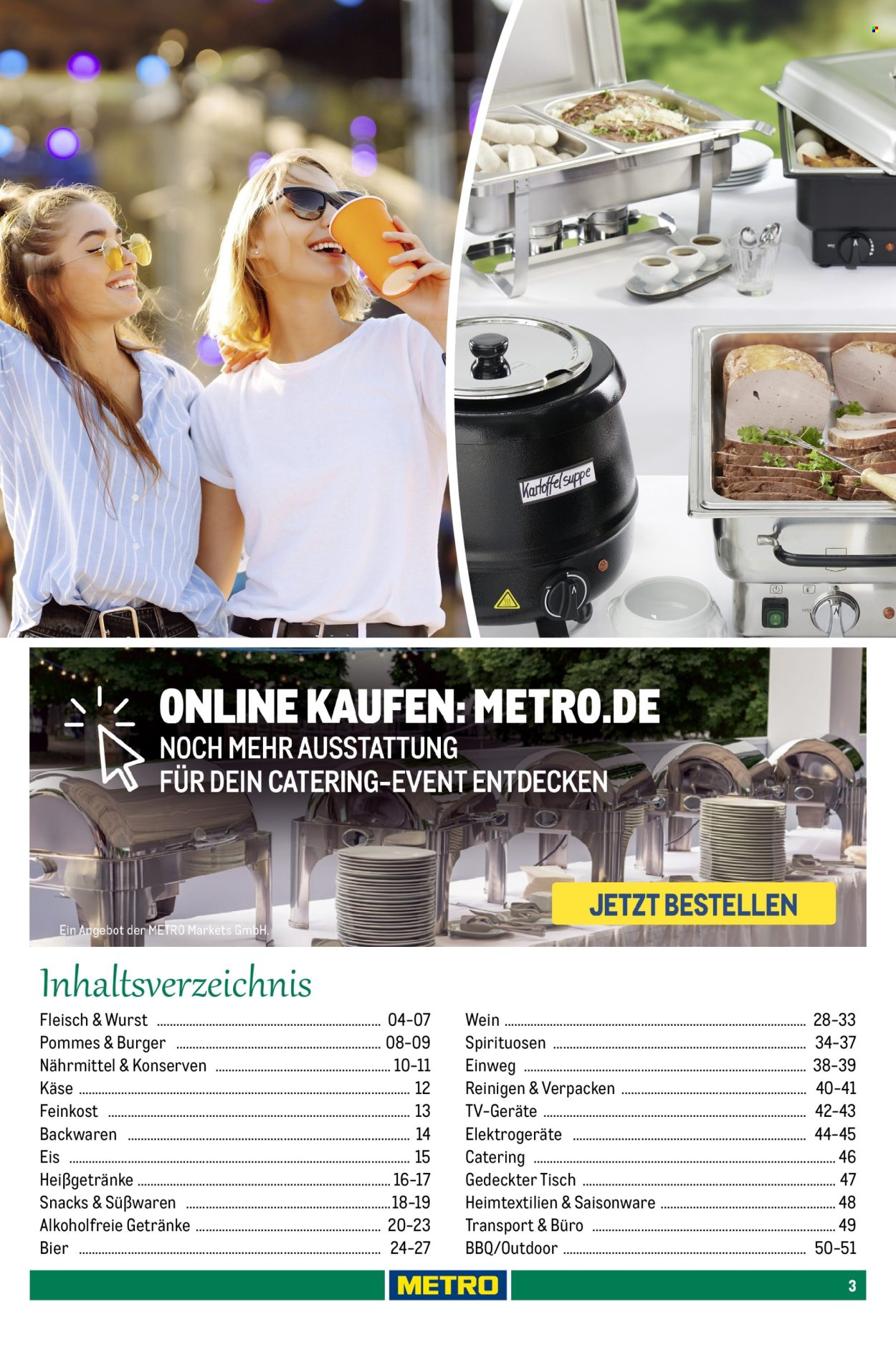 Metro Prospekte . Seite 3