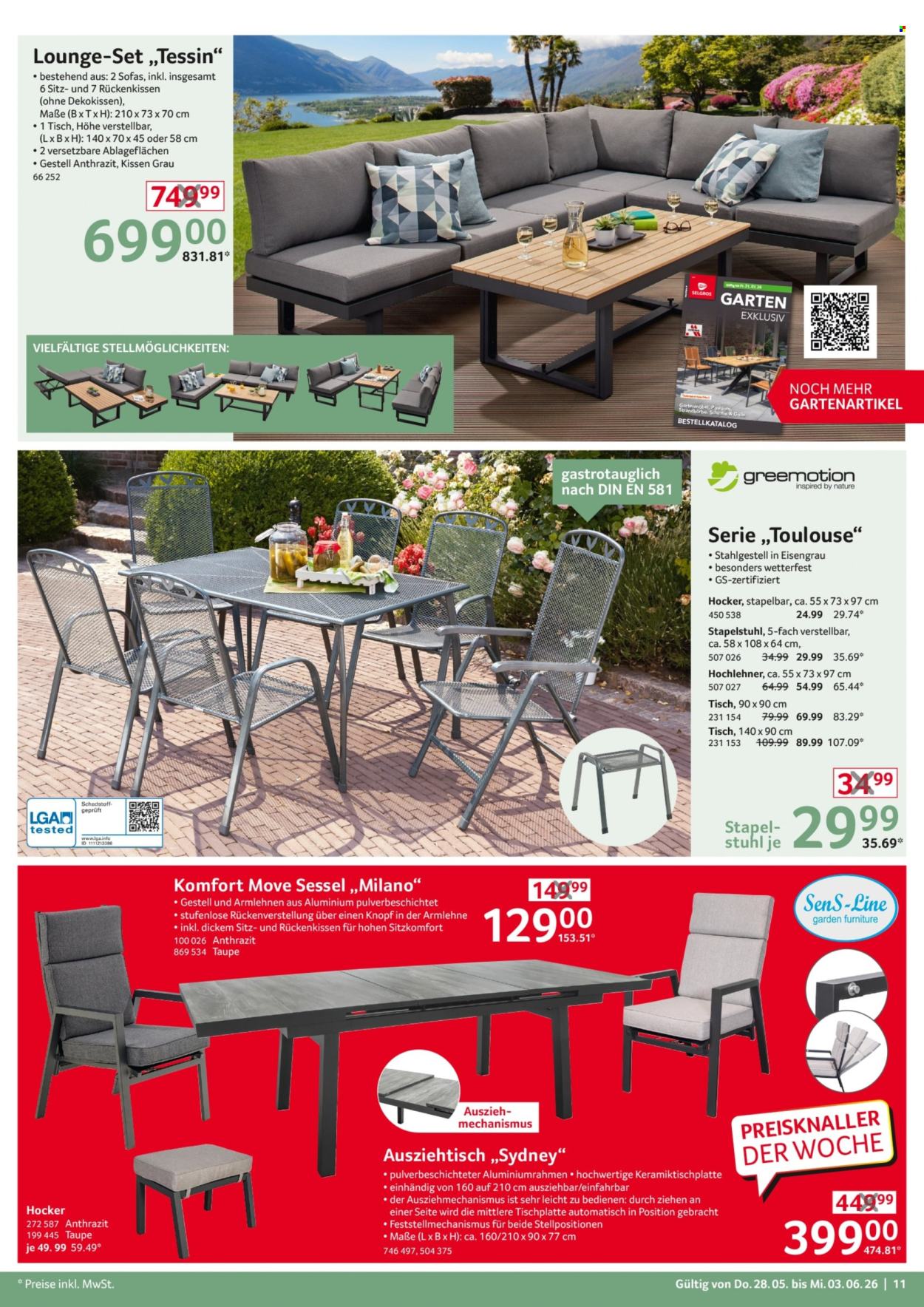 Selgros Prospekte  - 28.05.2026 - 3.06.2026. Seite 11