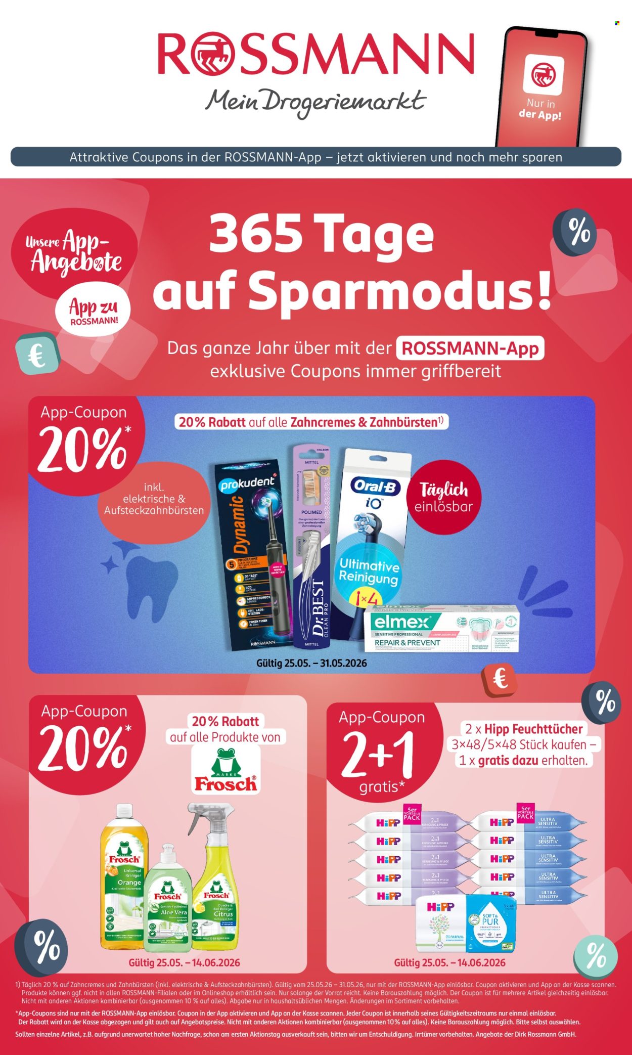 Rossmann Prospekte  - 18.05.2026 - 14.06.2026. Seite 1