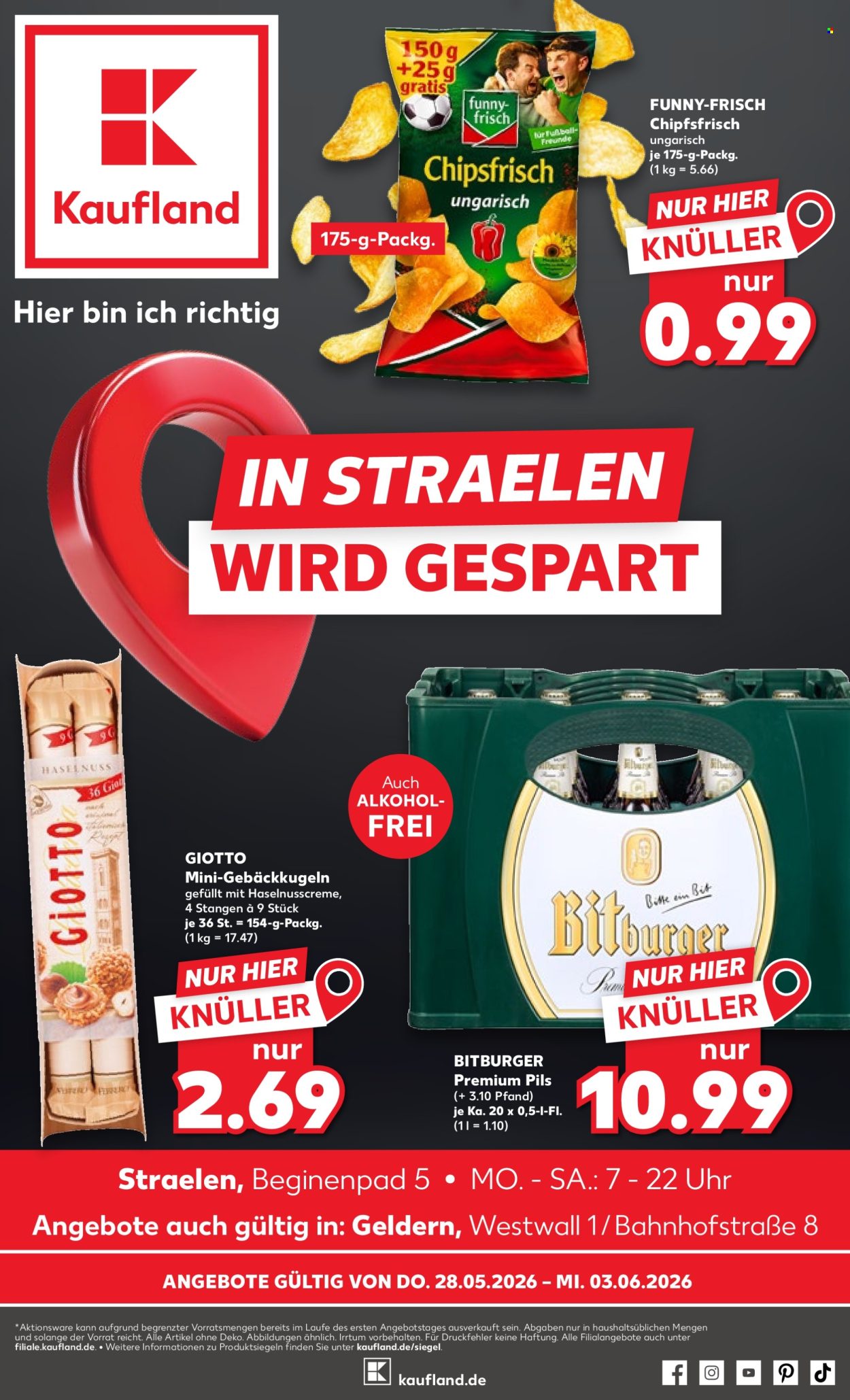 Kaufland Prospekte  - 28.05.2026 - 3.06.2026. Seite 1