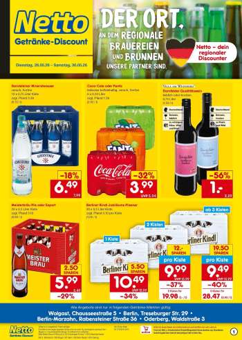Prospekte Netto Marken-Discount - 26.05.2026 - 30.05.2026.