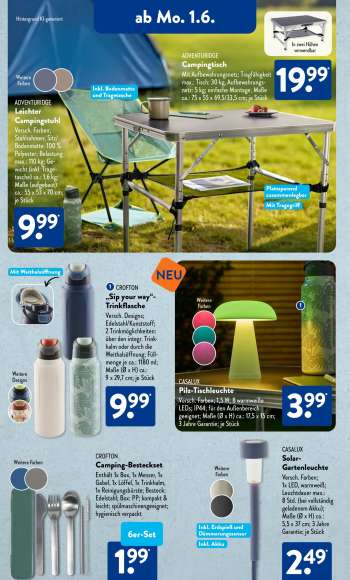 thumbnail - CROFTON Camping-Besteckset