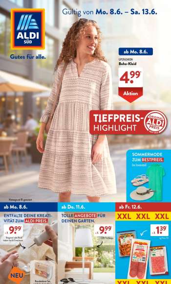 Prospekte ALDI SÜD - 8.06.2026 - 13.06.2026.