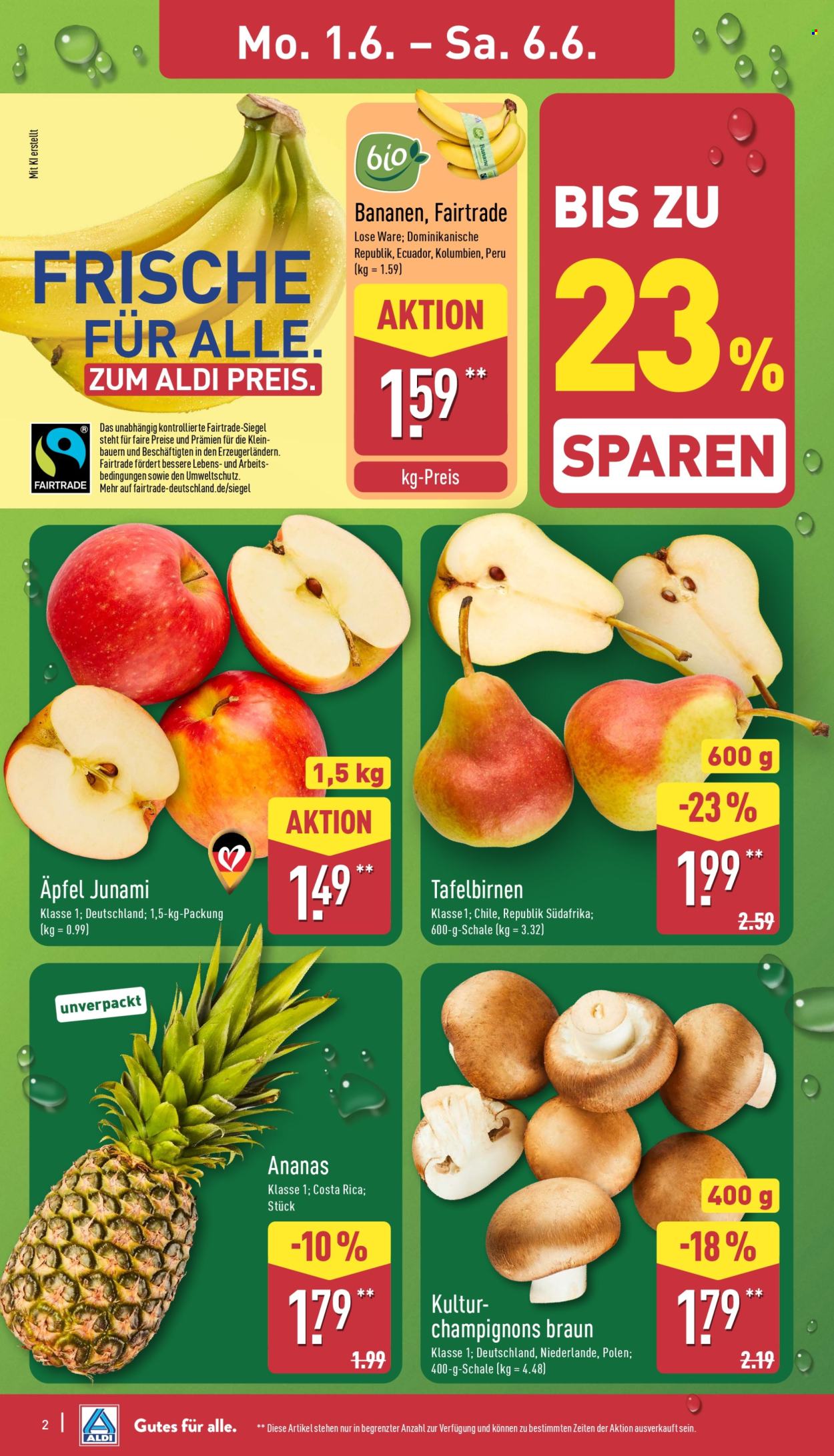 ALDI Nord Prospekte  - 1.06.2026 - 6.06.2026. Seite 2
