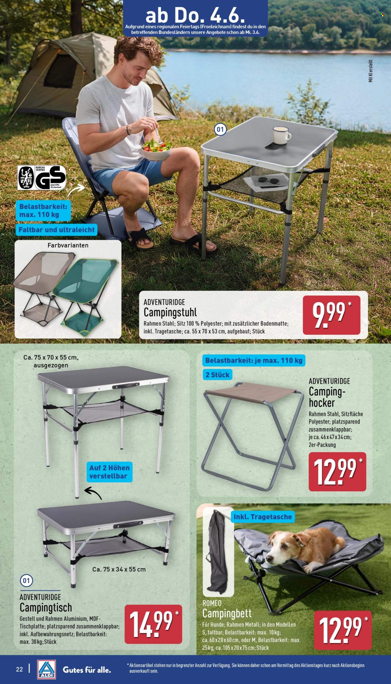 ALDI Nord Prospekte  - 1.06.2026 - 6.06.2026. Seite 22