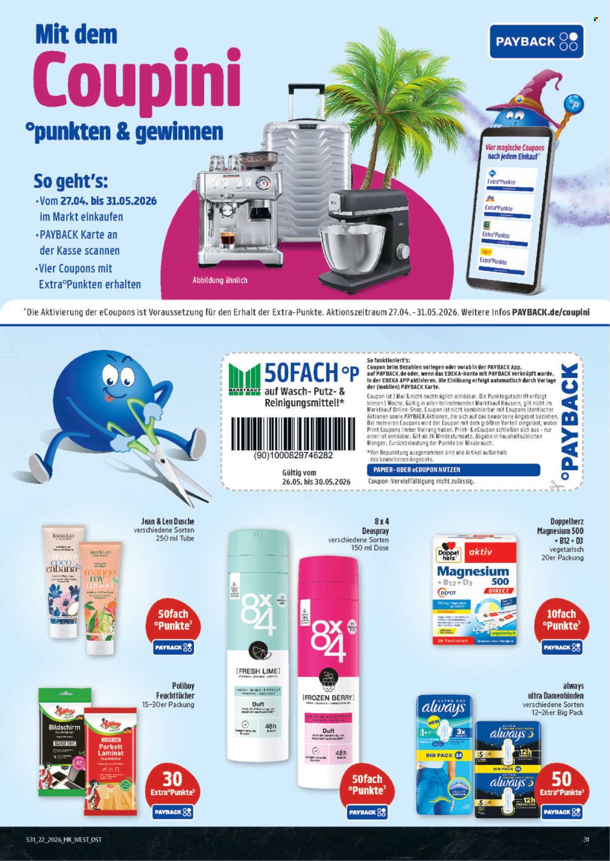 Marktkauf Prospekte  - 26.05.2026 - 30.05.2026. Seite 31