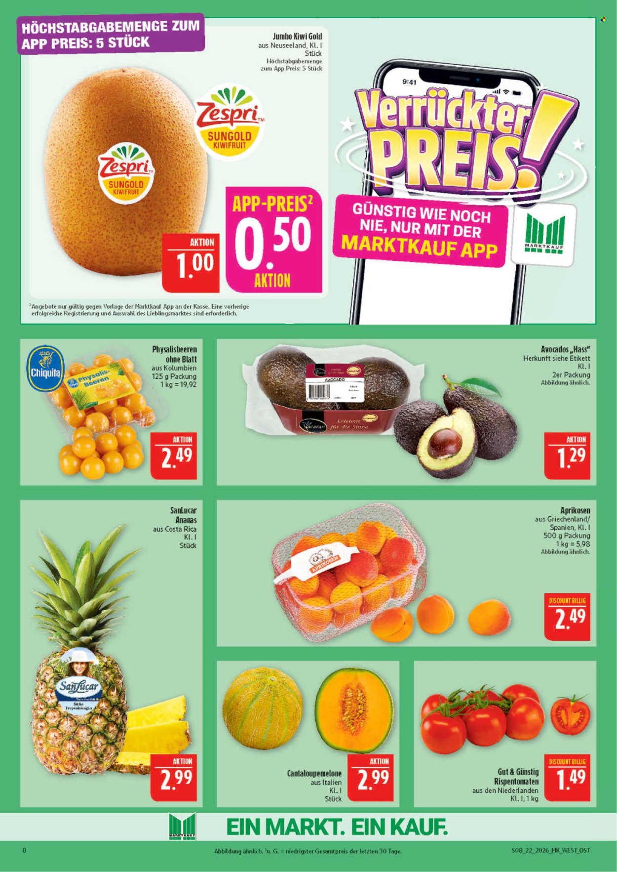 Marktkauf Prospekte  - 26.05.2026 - 30.05.2026. Seite 8