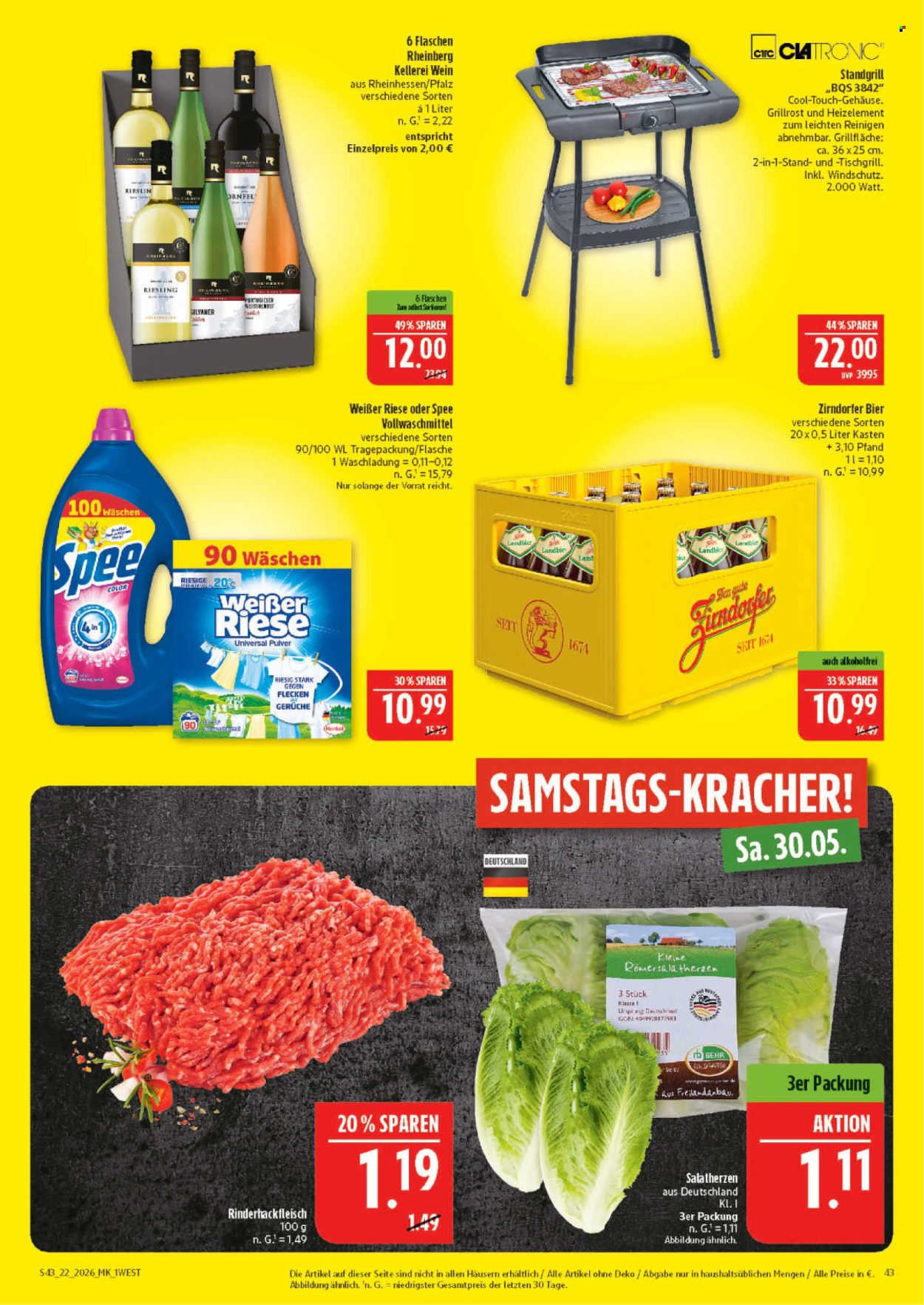 Marktkauf Prospekte  - 26.05.2026 - 30.05.2026. Seite 43