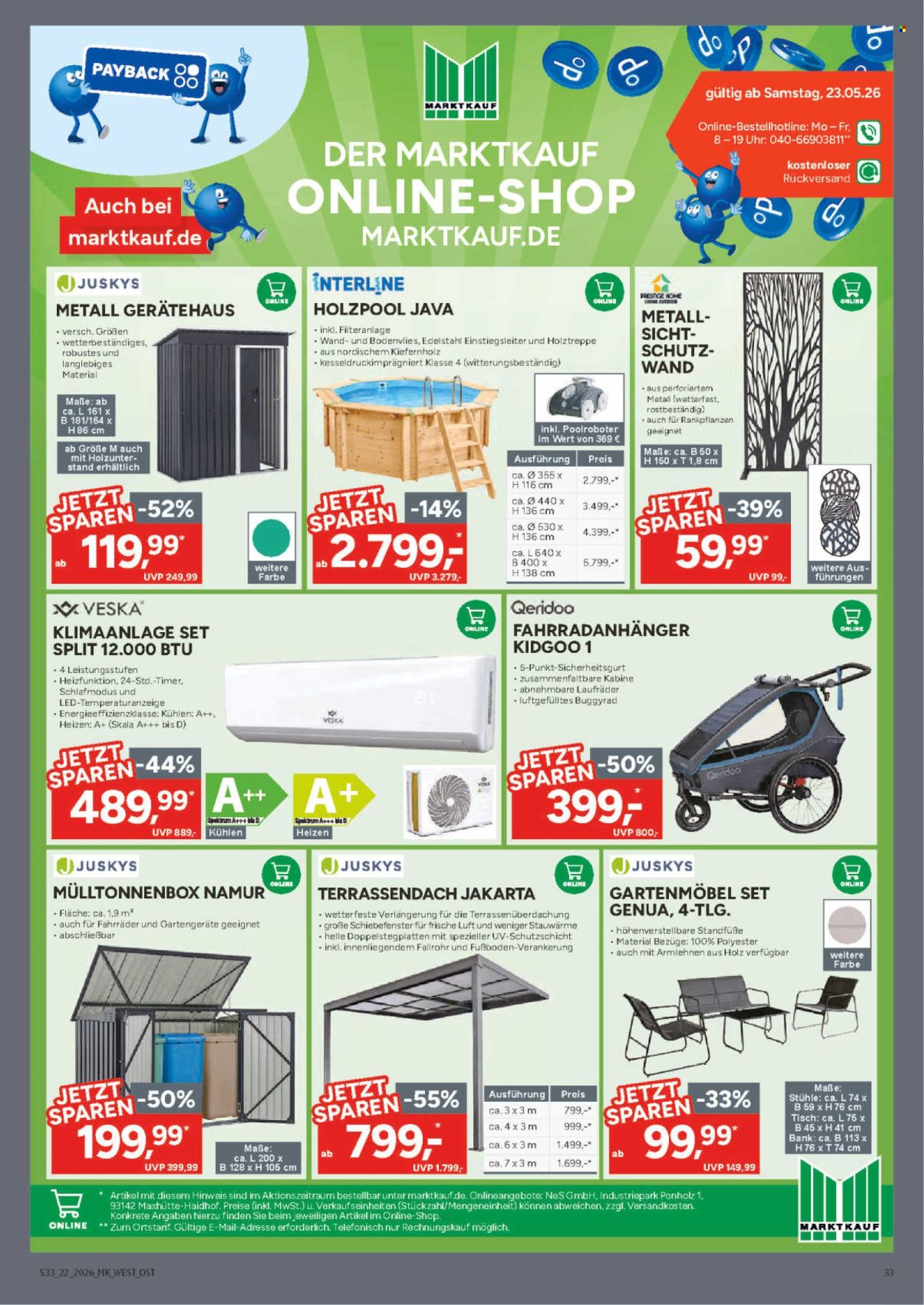 Marktkauf Prospekte  - 26.05.2026 - 30.05.2026. Seite 33