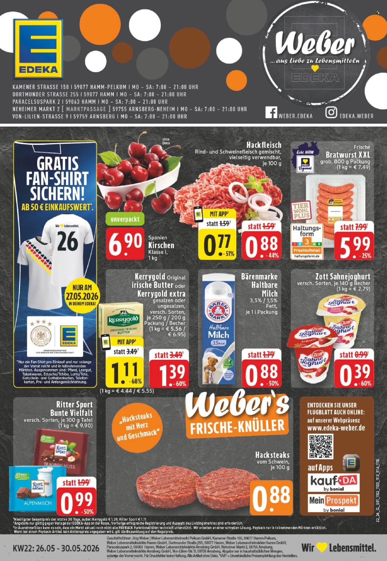 Edeka Prospekte  - 26.05.2026 - 30.05.2026. Seite 1