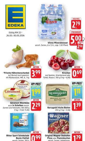 Prospekte Edeka - 26.05.2026 - 30.05.2026.