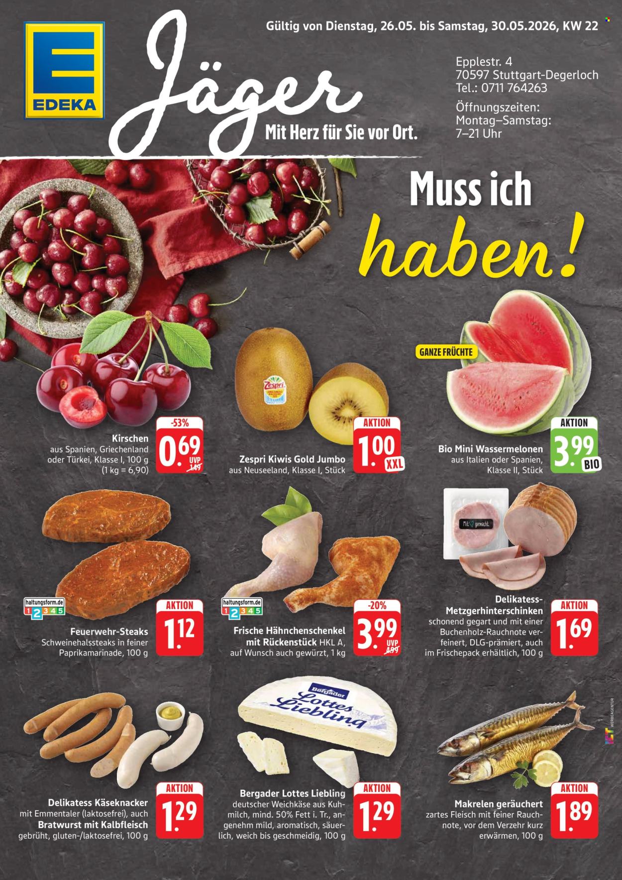 Edeka Prospekte  - 26.05.2026 - 30.05.2026. Seite 1