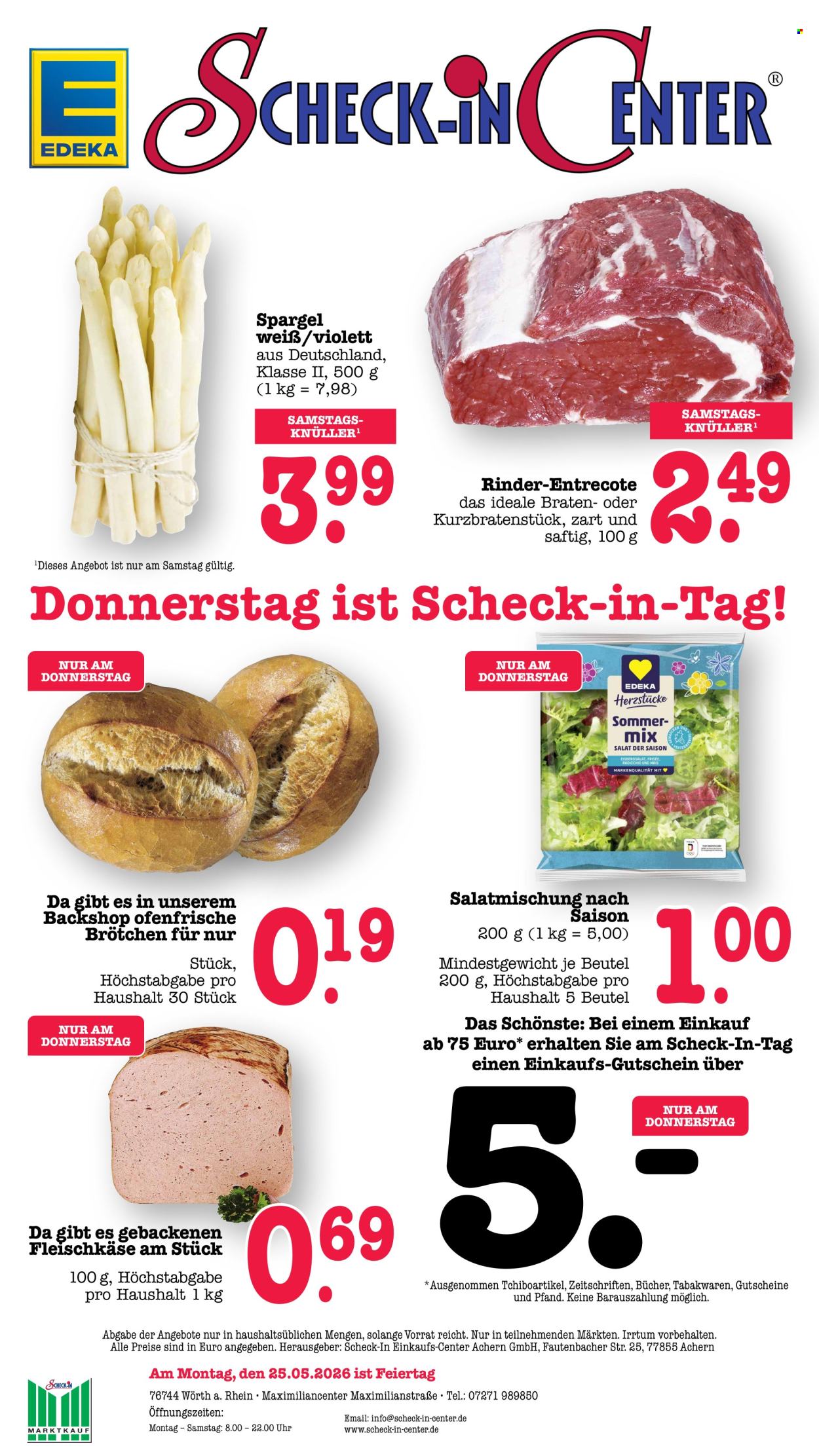 Scheck-in Prospekte  - 26.05.2026 - 30.05.2026. Seite 74