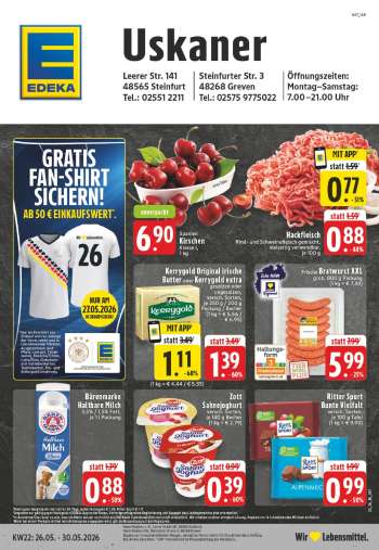 Prospekte Edeka - 26.05.2026 - 30.05.2026.