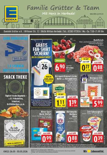 Prospekte Edeka - 26.05.2026 - 30.05.2026.