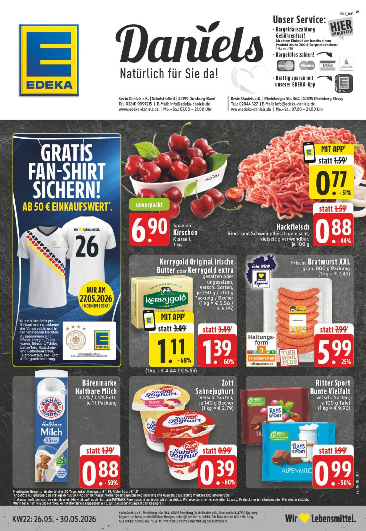Edeka Prospekte  - 26.05.2026 - 30.05.2026. Seite 1