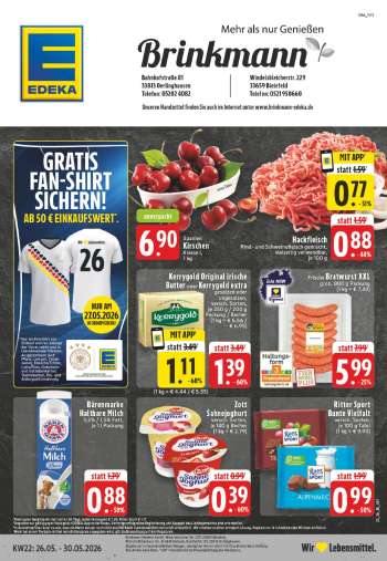 Prospekte Edeka - 26.05.2026 - 30.05.2026.