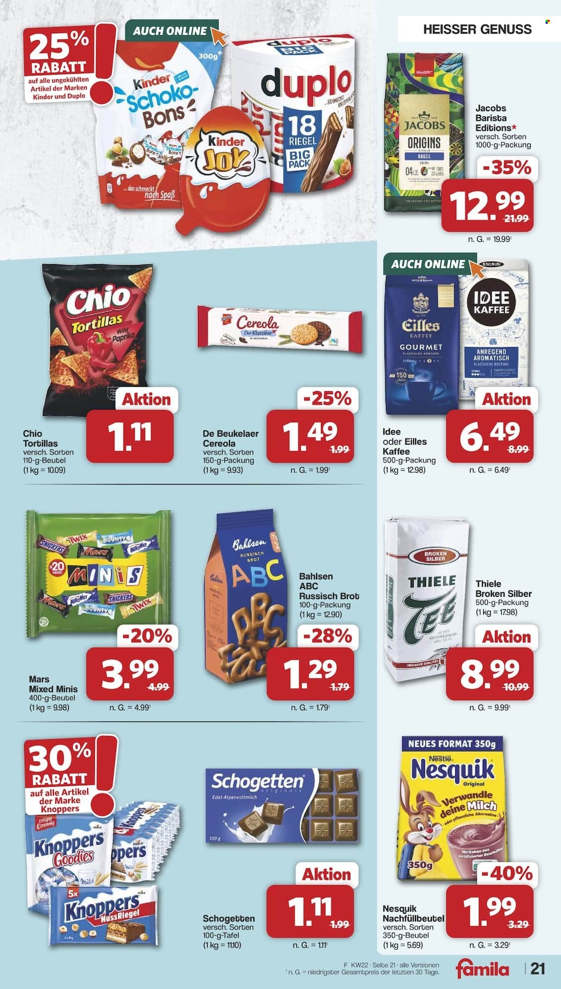 famila Prospekte  - 26.05.2026 - 30.05.2026. Seite 21