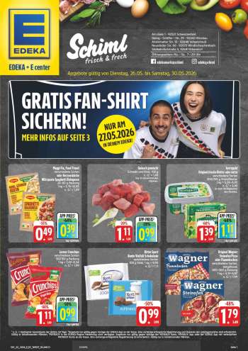 Prospekte Edeka - 26.05.2026 - 30.05.2026.