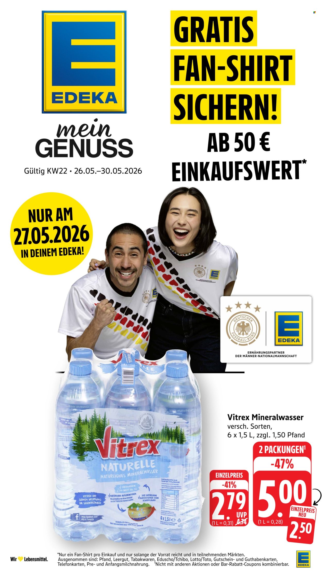 E center Prospekte  - 26.05.2026 - 30.05.2026. Seite 1