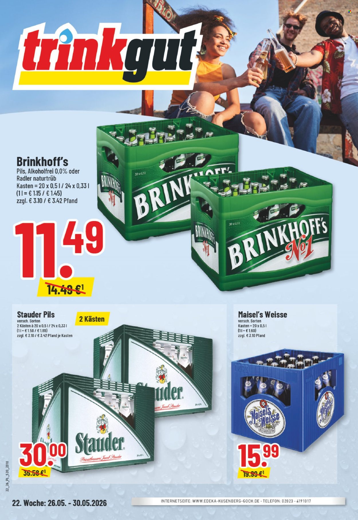 Edeka Prospekte  - 26.05.2026 - 30.05.2026. Seite 22