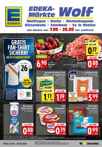 Prospekte Edeka - 26.05.2026 - 30.05.2026.