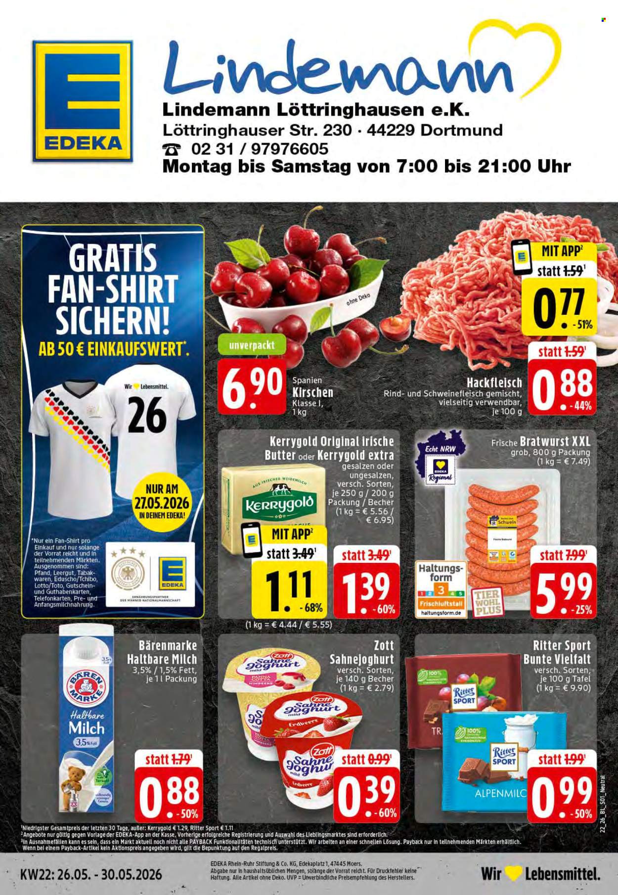 Edeka Prospekte  - 26.05.2026 - 30.05.2026. Seite 1