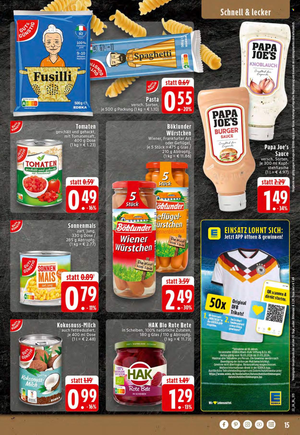 Edeka Prospekte  - 26.05.2026 - 30.05.2026. Seite 15