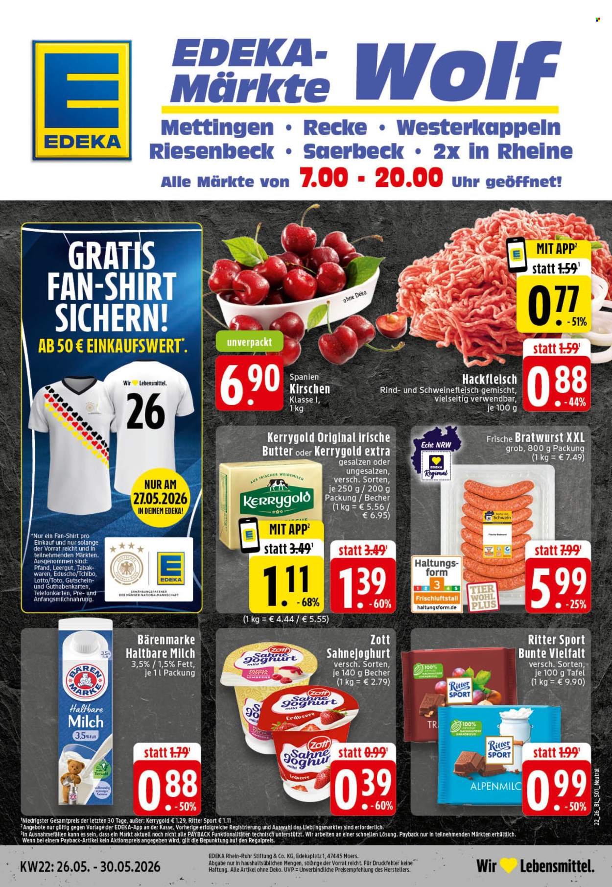 Edeka Prospekte  - 26.05.2026 - 30.05.2026. Seite 1