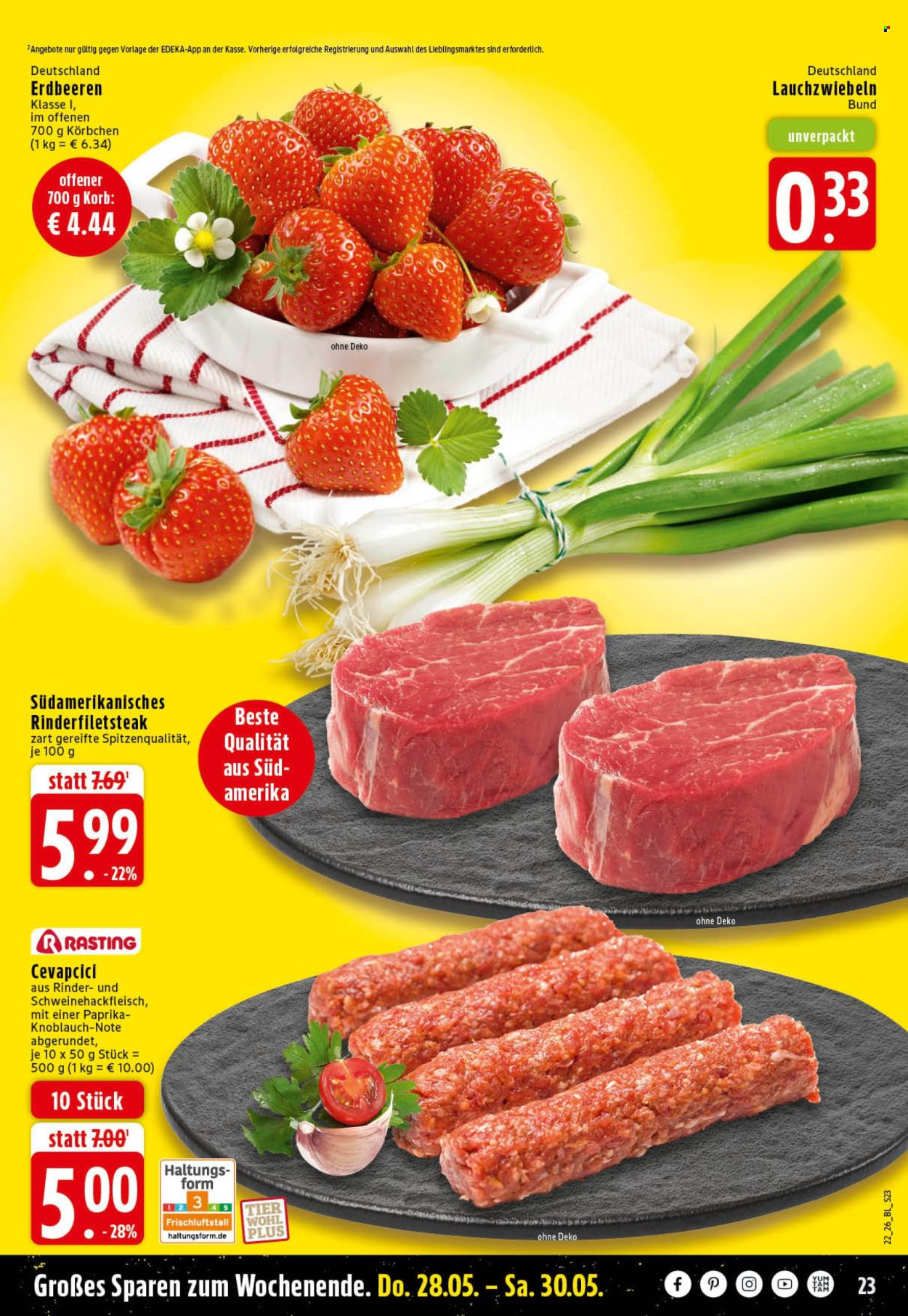 Edeka Prospekte  - 26.05.2026 - 30.05.2026. Seite 23
