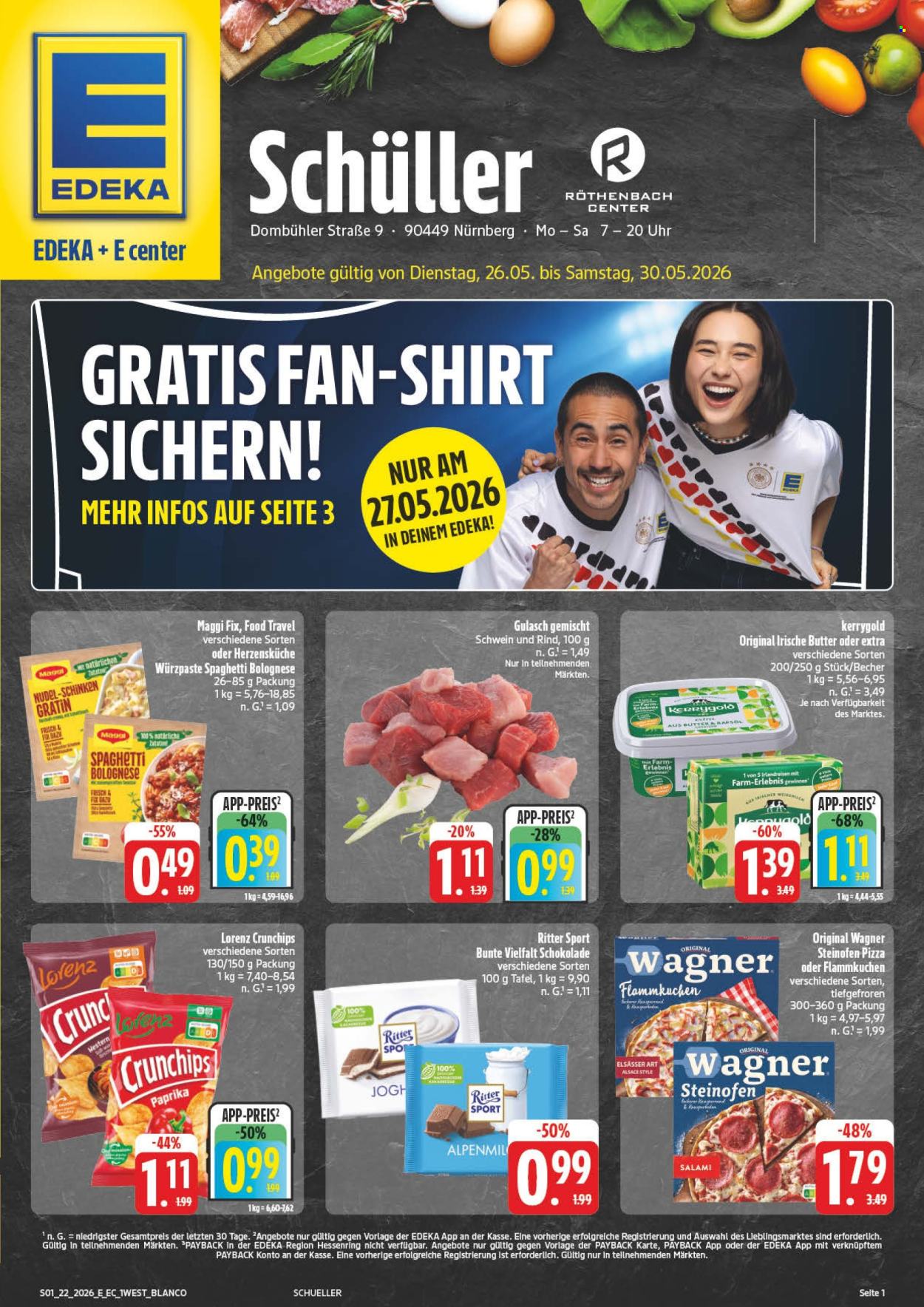 E center Prospekte  - 26.05.2026 - 30.05.2026. Seite 1