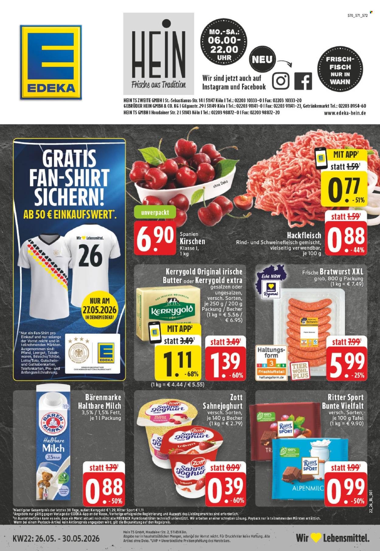 Edeka Prospekte  - 26.05.2026 - 30.05.2026. Seite 1