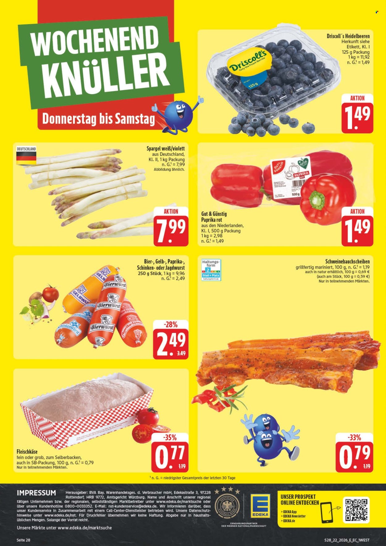 Edeka Prospekte  - 26.05.2026 - 30.05.2026. Seite 28