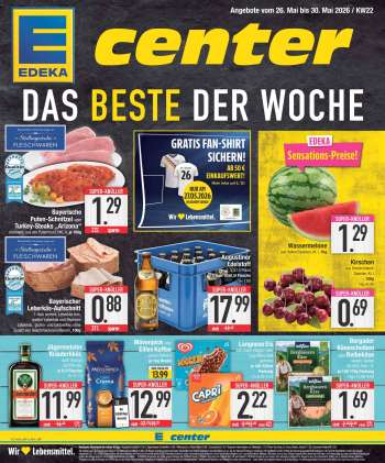 Prospekte Edeka - 26.05.2026 - 30.05.2026.