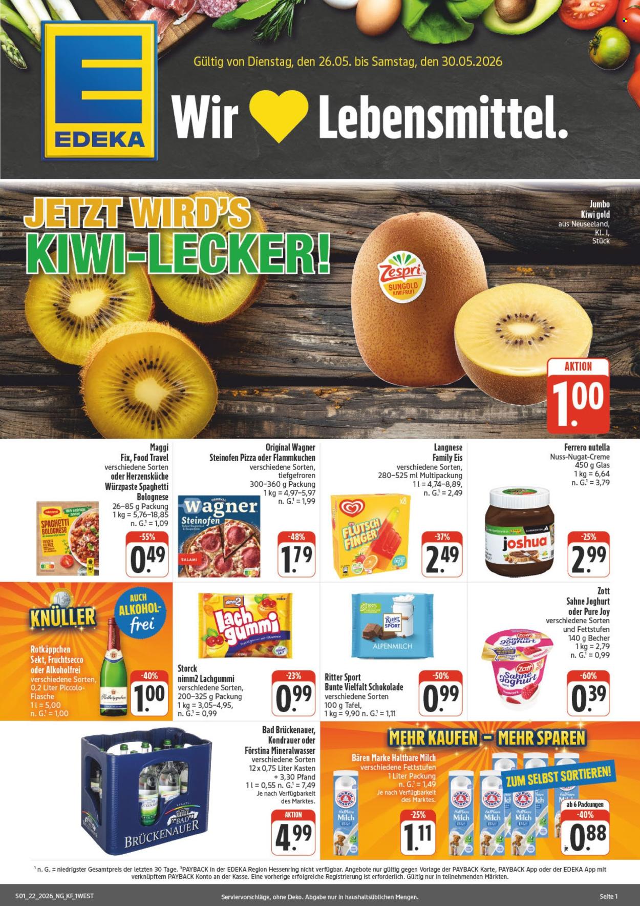 Edeka Prospekte  - 26.05.2026 - 30.05.2026. Seite 1