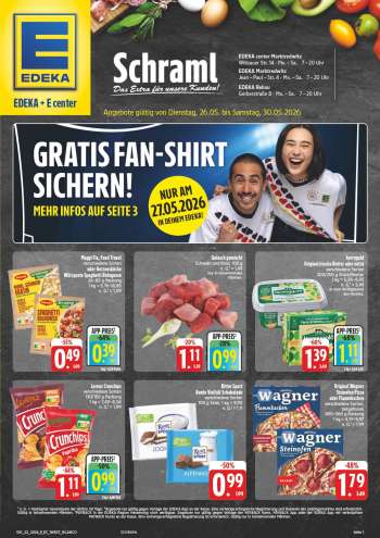 Prospekte Edeka - 26.05.2026 - 30.05.2026.