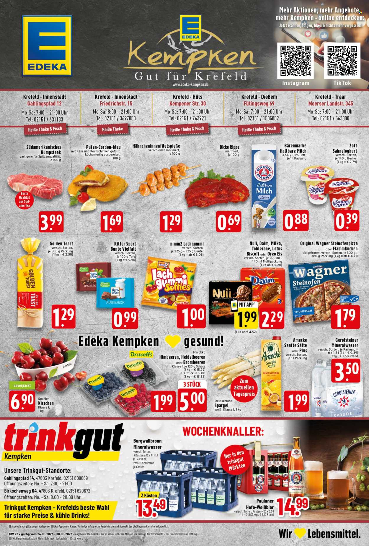 Edeka Prospekte  - 26.05.2026 - 30.05.2026. Seite 1