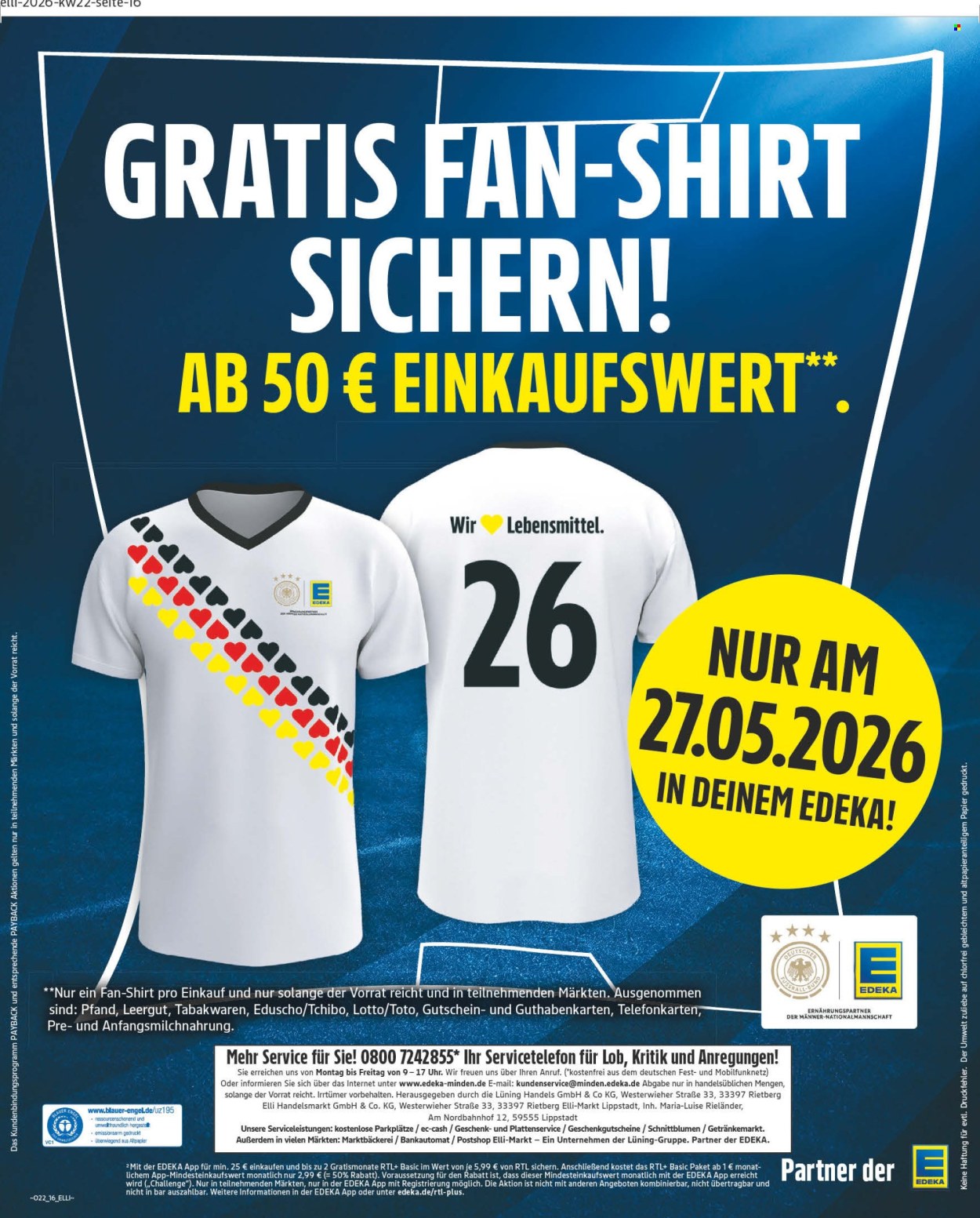 Edeka Prospekte  - 26.05.2026 - 30.05.2026. Seite 16