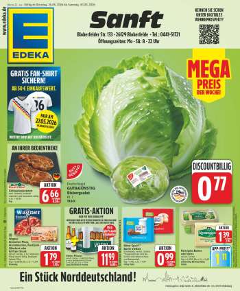 Prospekte Edeka - 26.05.2026 - 30.05.2026.