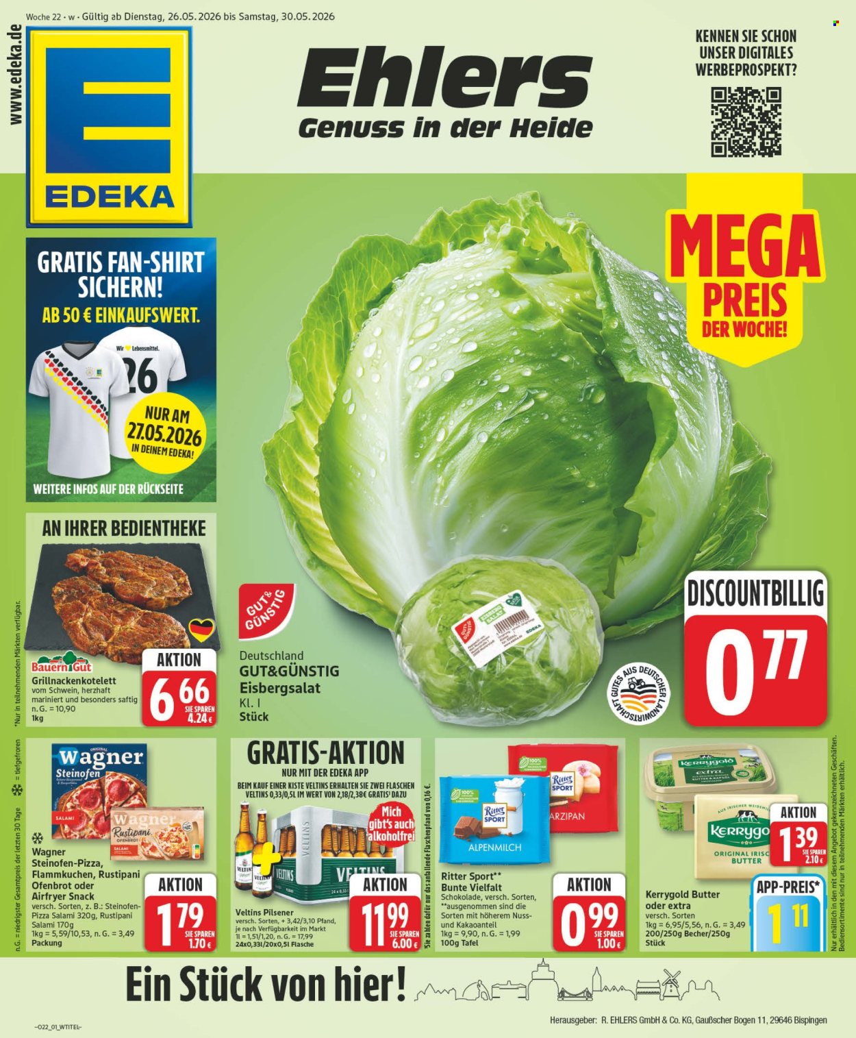 Edeka Prospekte  - 26.05.2026 - 30.05.2026. Seite 1