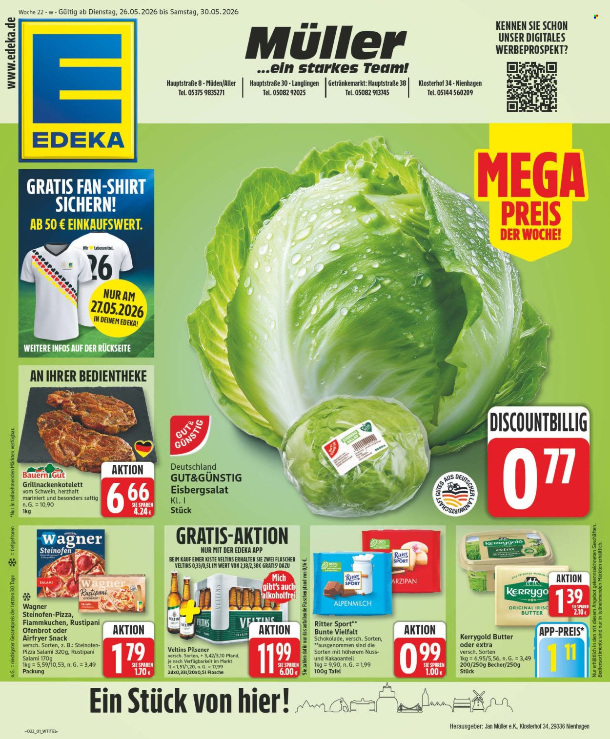 Edeka Prospekte  - 26.05.2026 - 30.05.2026. Seite 1