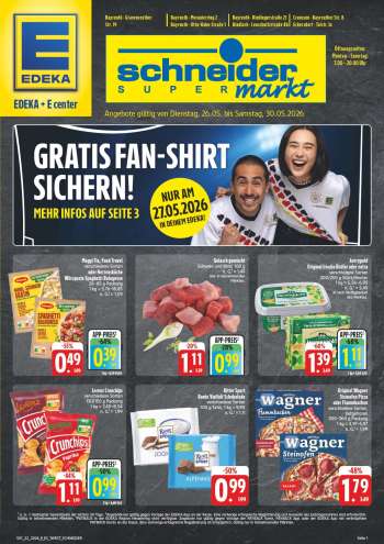 Prospekte Edeka - 26.05.2026 - 30.05.2026.