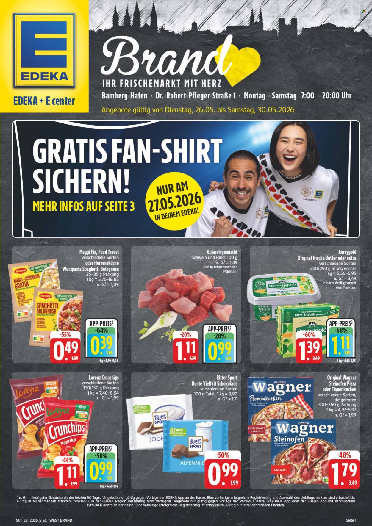 E center Prospekte  - 26.05.2026 - 30.05.2026. Seite 1
