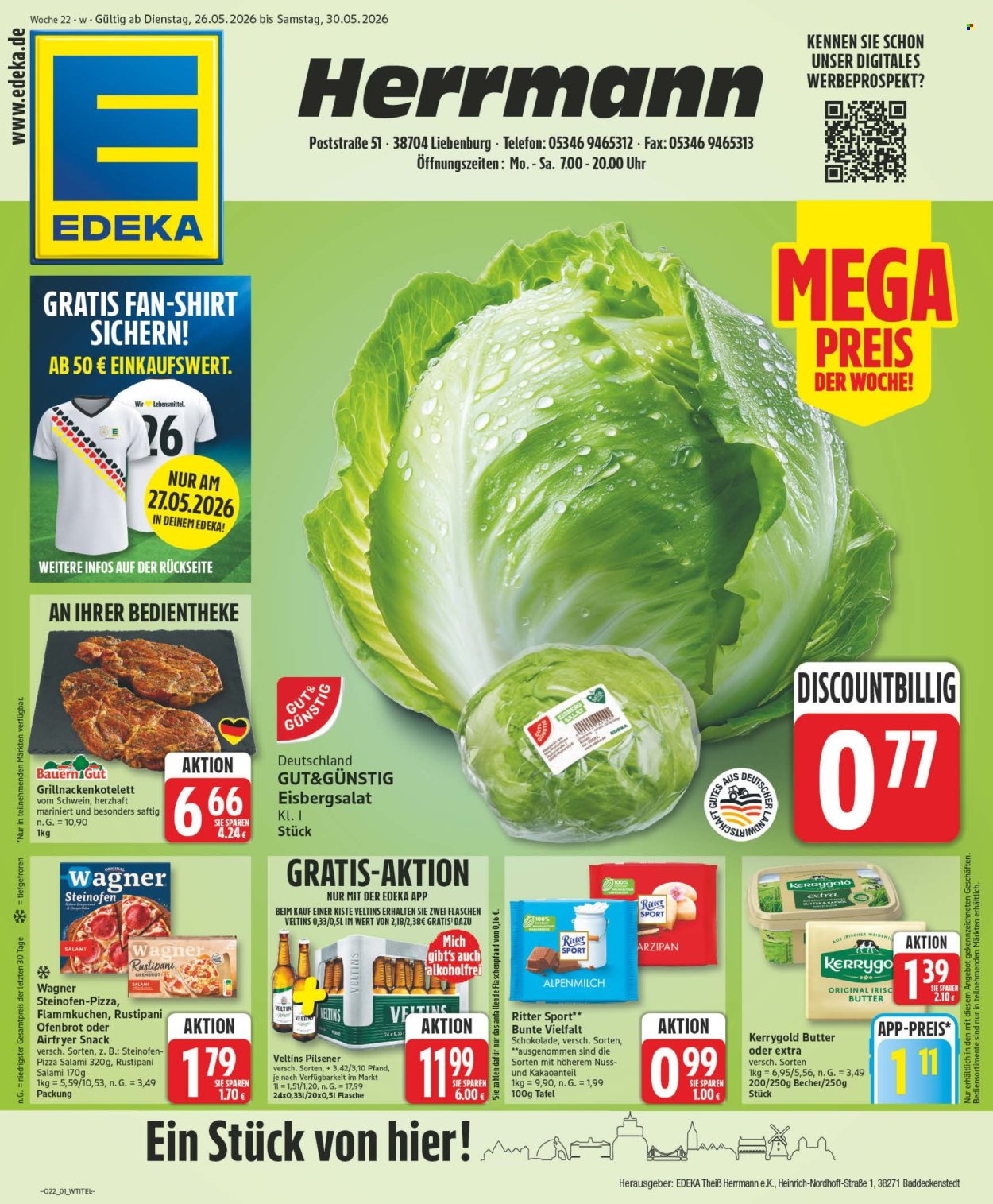 Edeka Prospekte  - 26.05.2026 - 30.05.2026. Seite 1