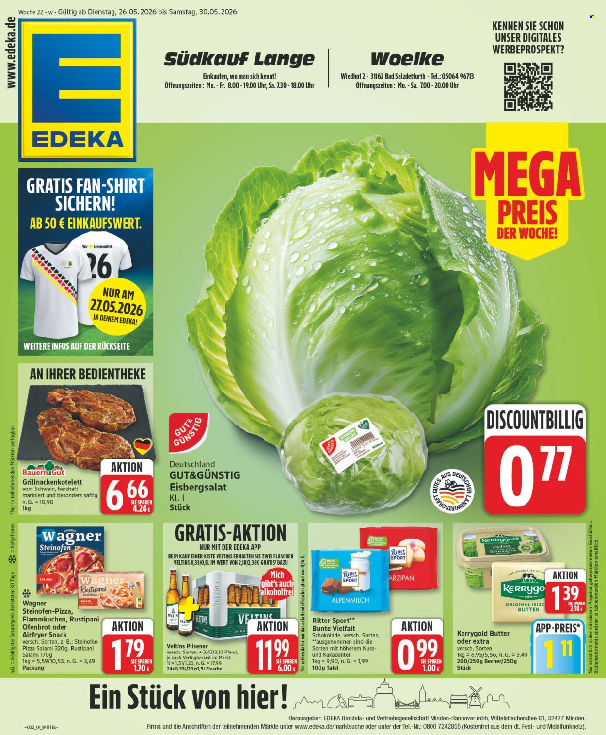 Edeka Prospekte  - 26.05.2026 - 30.05.2026. Seite 1