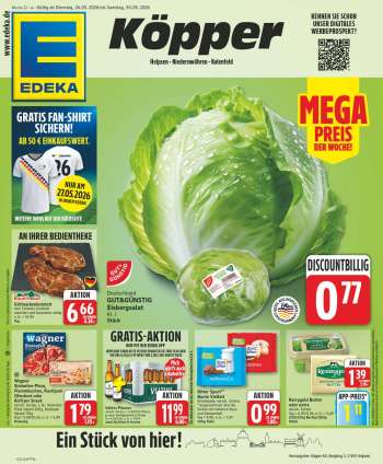 Prospekte Edeka - 26.05.2026 - 30.05.2026.